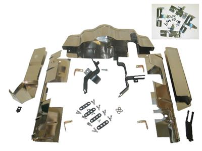 1956-1959 Ignition Shield Set - No Fuel Injection