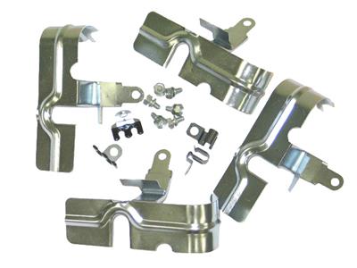 1958-1969 Spark Plug Heat Shield Kit - 283 / 327 / 350