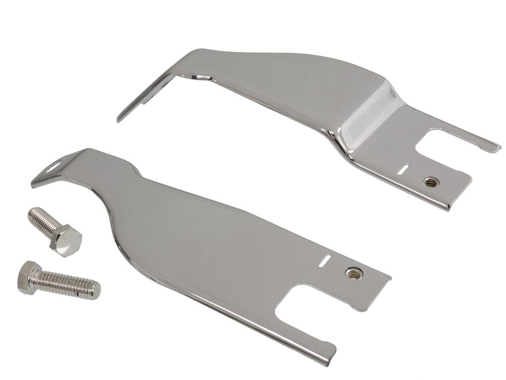 75-77 Chrome Distributor Top Shield Brackets