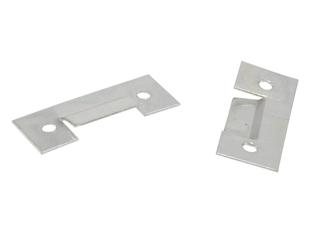 56-57 Door Panel Upper Rail Front Retainers