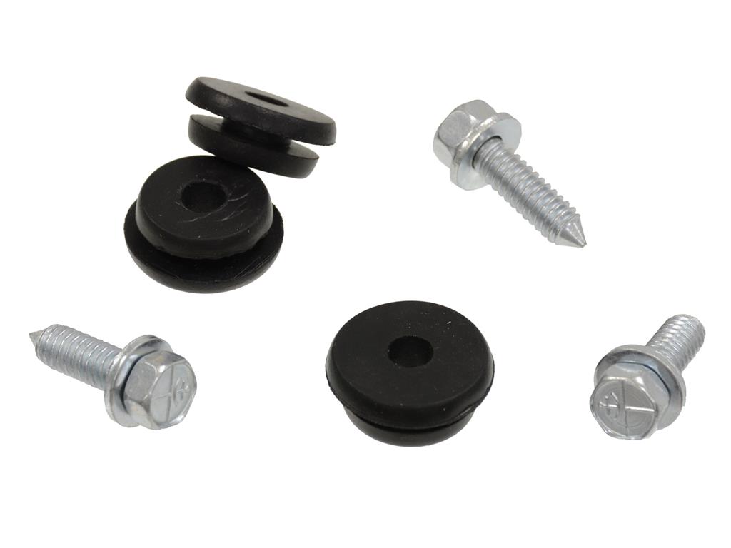 64-65 Rear Blower Motor Housing Mount Bolts & Grommets