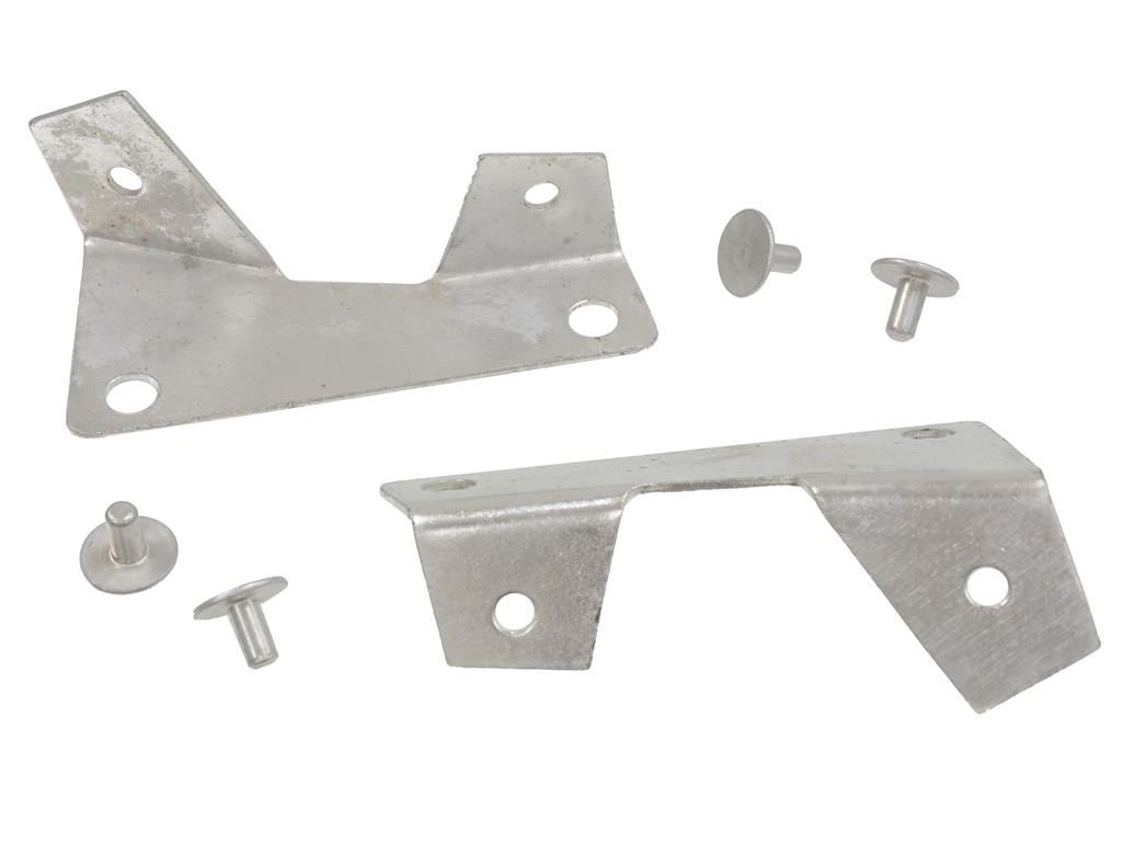 63-67 Conv Interior Quarter Panel Brackets w/Rivets