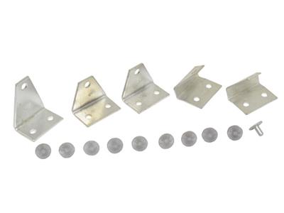 64-65 Cpe Interior Quarter Panel Brackets w/Rivets