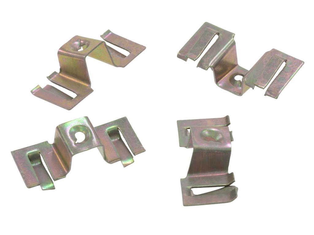 63-67 Windshield Inner Lower Garnish Molding Retainers