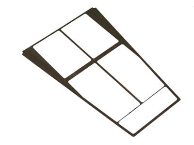 70-71 w/AC Shifter Console Trim Plate Wood Insert