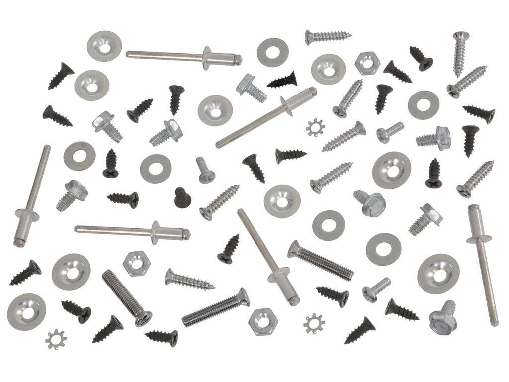 68-72 Rear Storage Door & Main Frame Hardware Kit