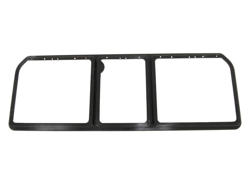 68-79E Rear Storage Compartment Surround (Black)
