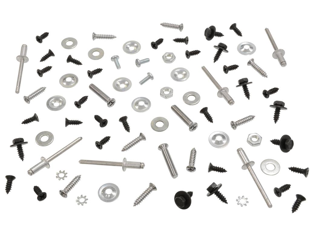 73-77 Rear Storage Door & Main Frame Hardware Kit