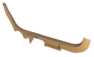 86-87 Door Sill Trim Plate Coupe Left