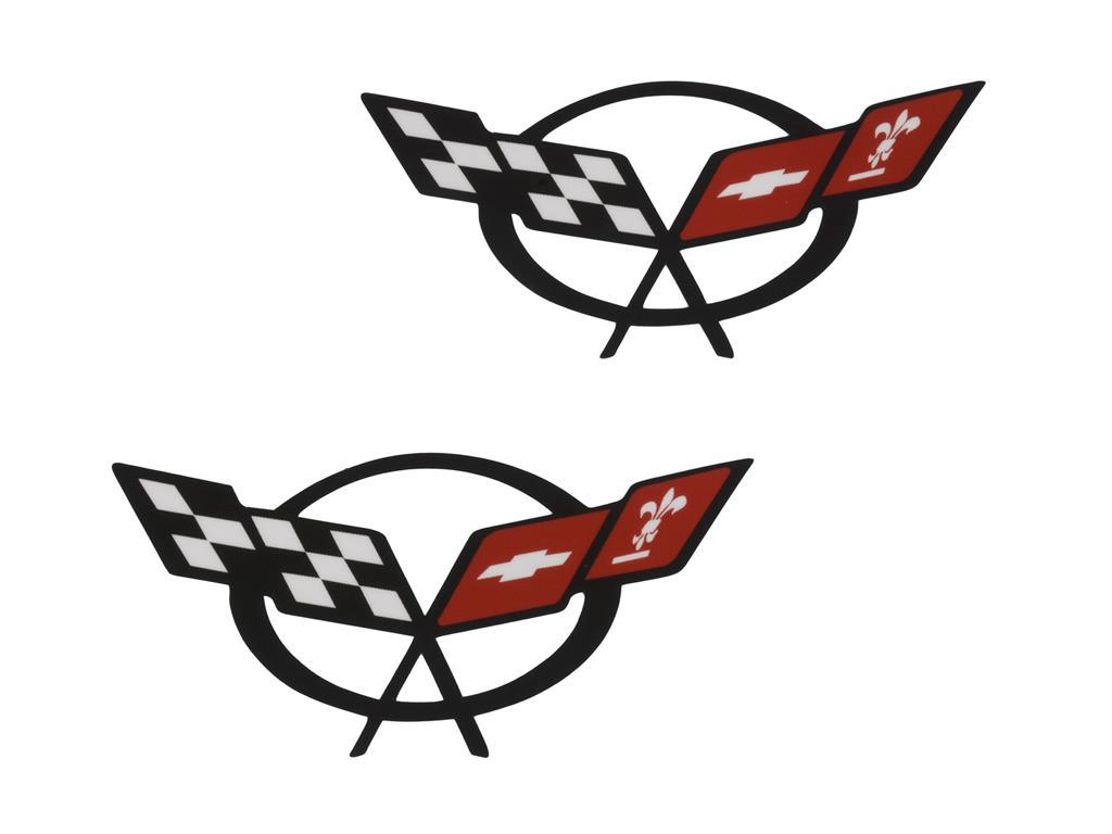 97-04 Door Sill Plate Decals - Set of 2