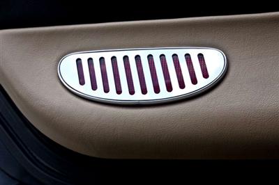 97-04 Stainless Door Reflector Bezels