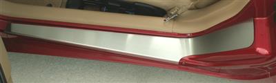 1997-2004 Corvette Stainless Door Sills w/o Ribs