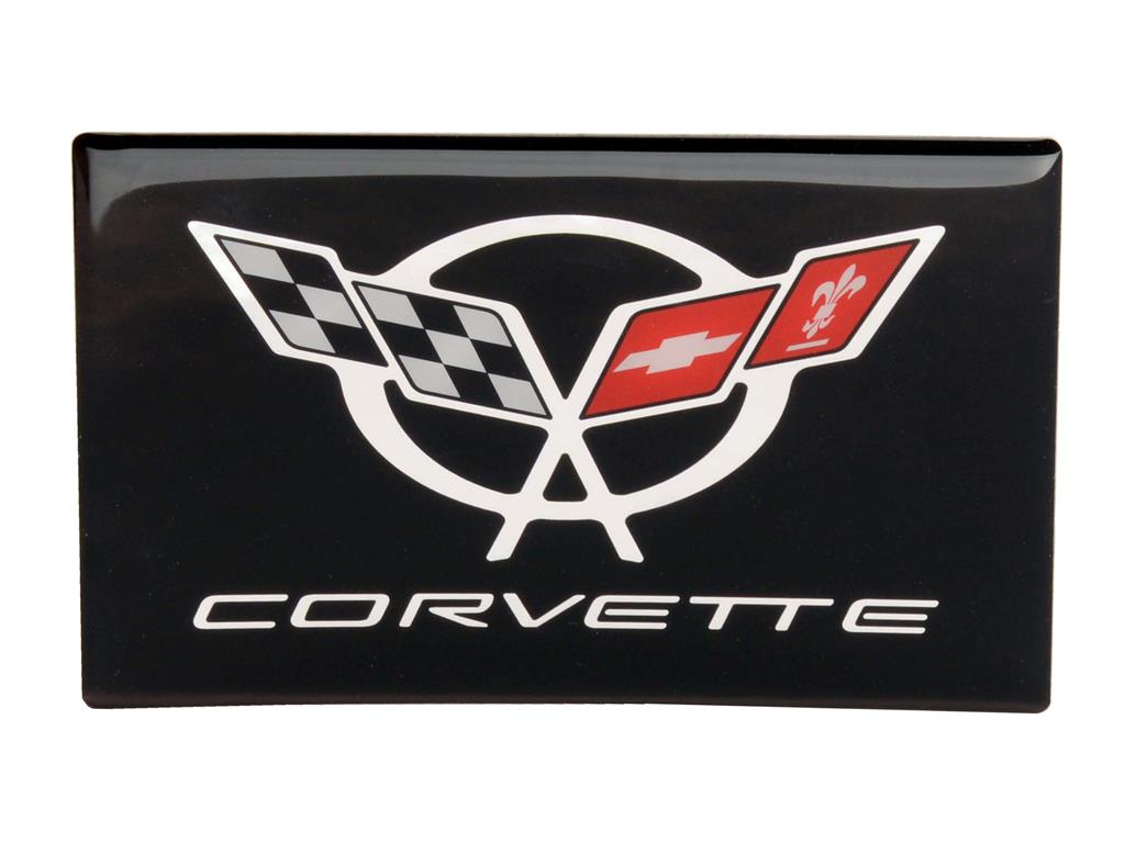 Sunvisor/Engine Compartment Emblem Decal C5 Flag *Discontinued*