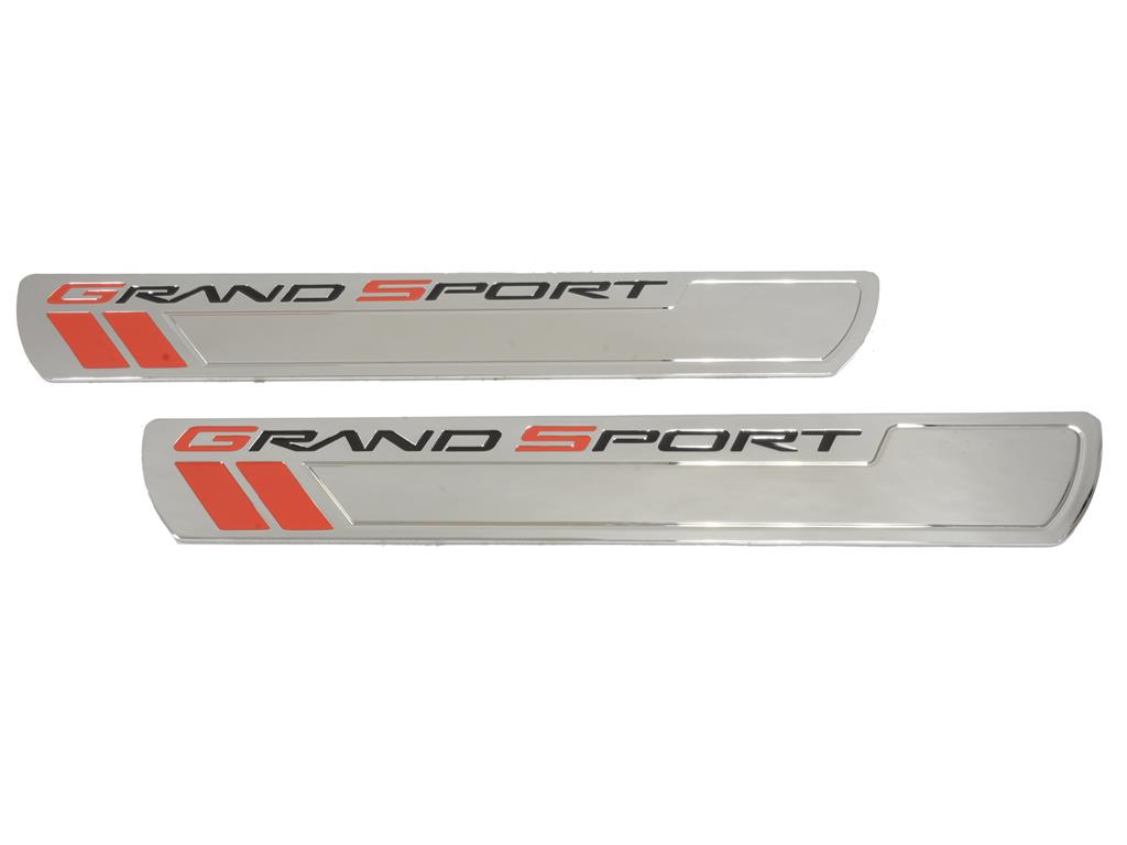 10-13 Billet Sill Plates w/Grand Sport Emblem
