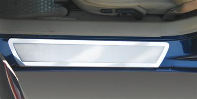 05-13 Stainless Door Sills w/Brushed Insert
