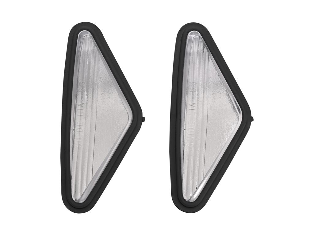 53-55 License Plate Light Lens with Gaskets