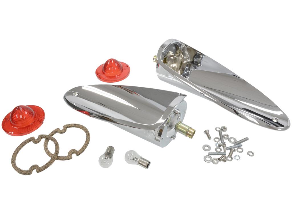 56-57 Tail Light Assemblies - Car Set