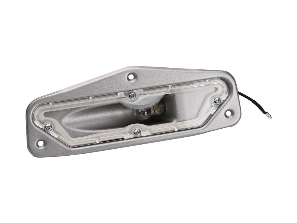 1963-67 Rear License Light / Lamp Assembly -Foreign Repoduction - CA