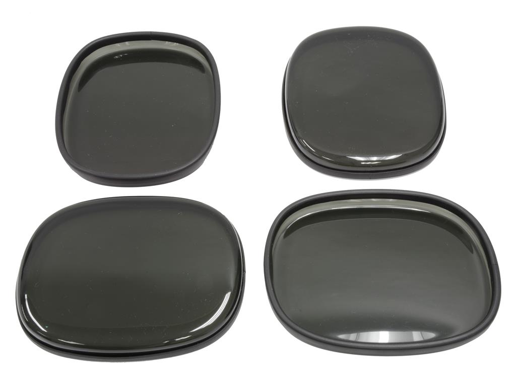 91-96 Rear GTS Blackout Tail Light Cover Kit - Bubble - Set of 4
