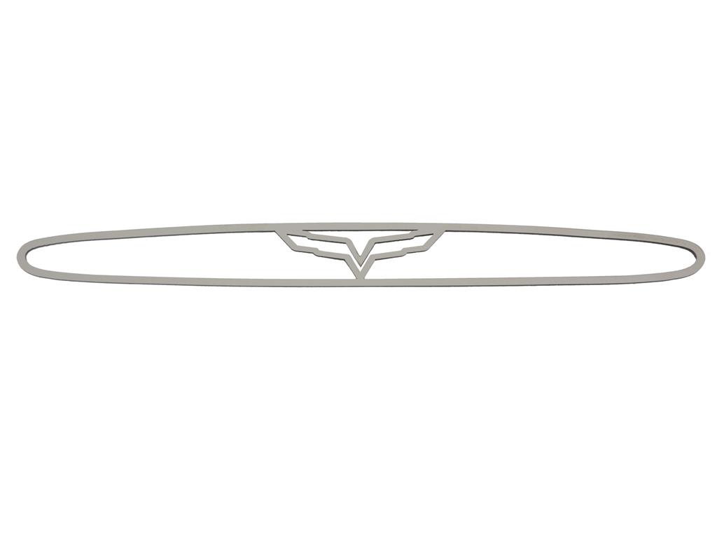 05-13 C6 Emblem Center Brake Light Grill