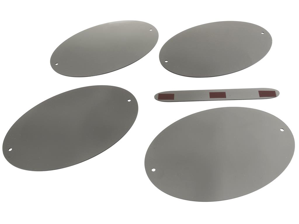 97-04 5pc Acrylic Rear Black-Out Kit