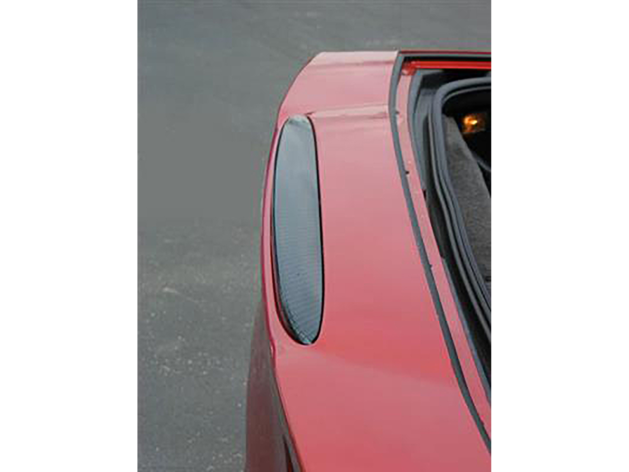 05-13 Carbon Fiber Look 3rd Brake Light Housing / Spoiler - Except Z06 / GS