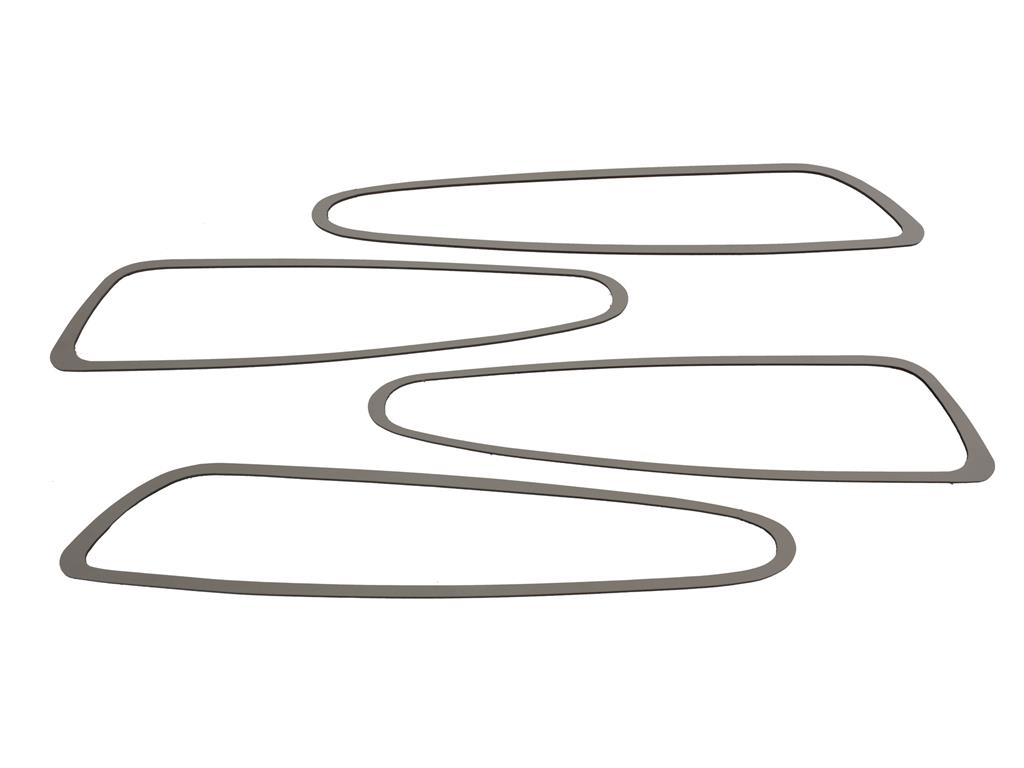 05-13 Stainless Turn Signal Light Bezels