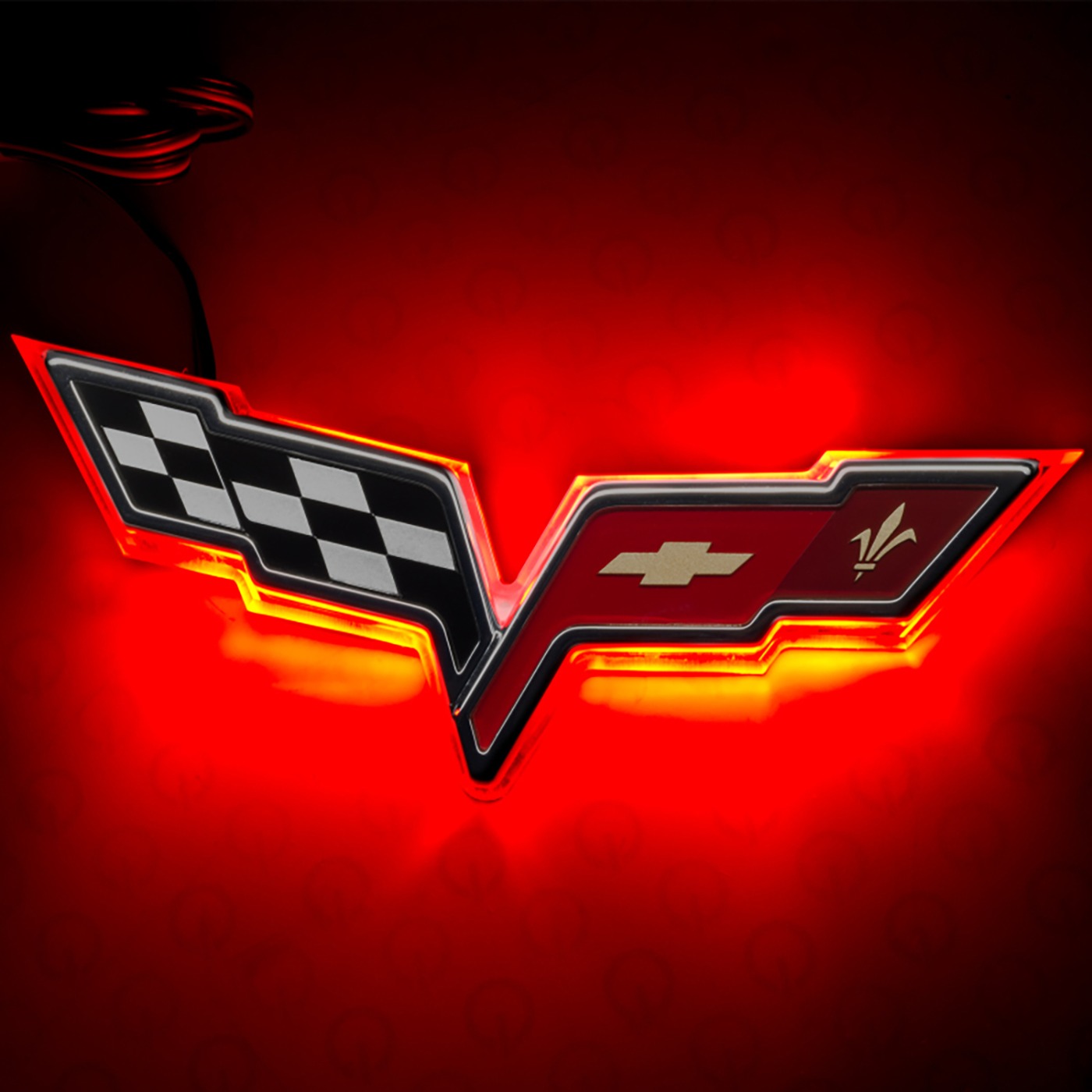 05-13 Oracle Illuminated Emblem - Red

