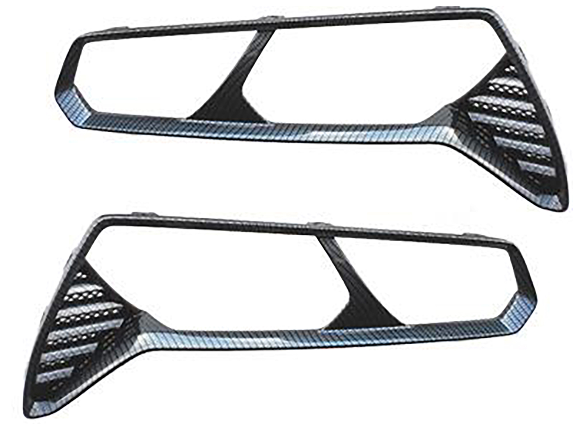 2014-2019 Tail Light Bezel Carbon Fiber Look Set Of 2