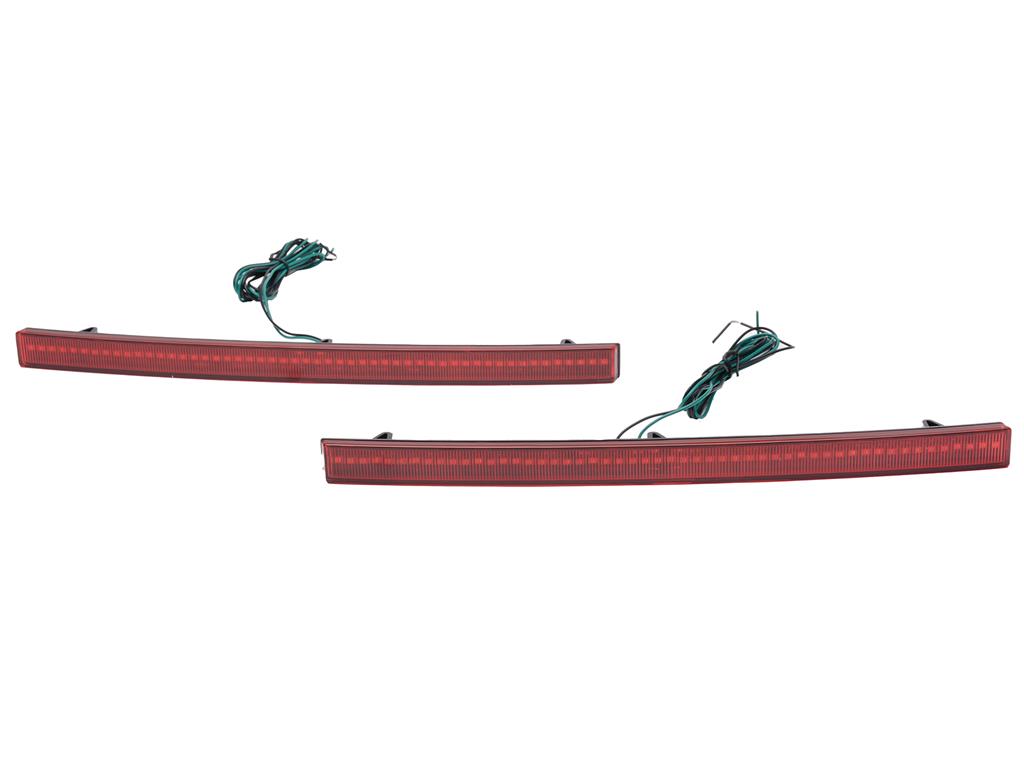 14-19 Red Lens LED Rear Reflector Lights
