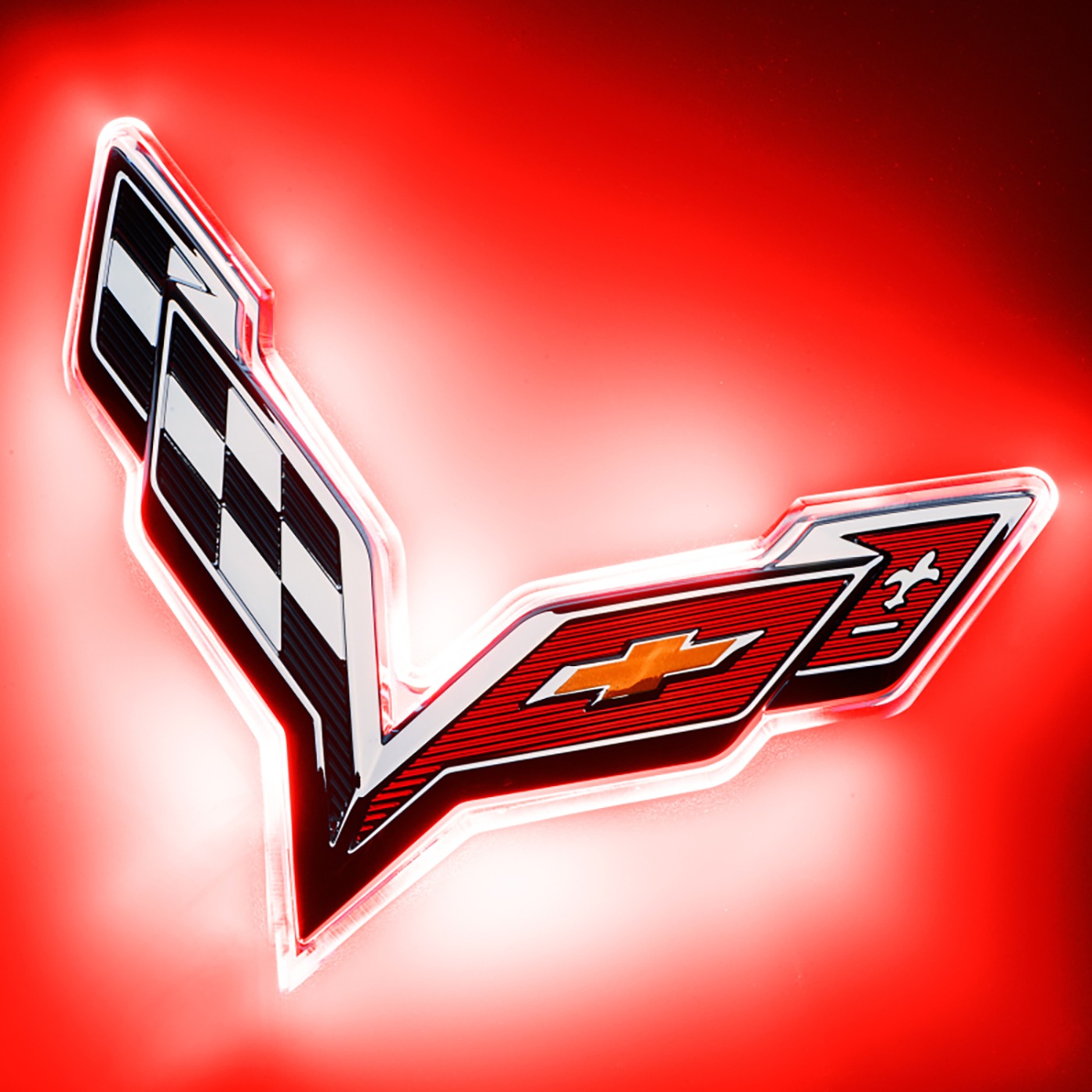 14-19 Oracle Illuminated Emblem Dual Intensity - Red
