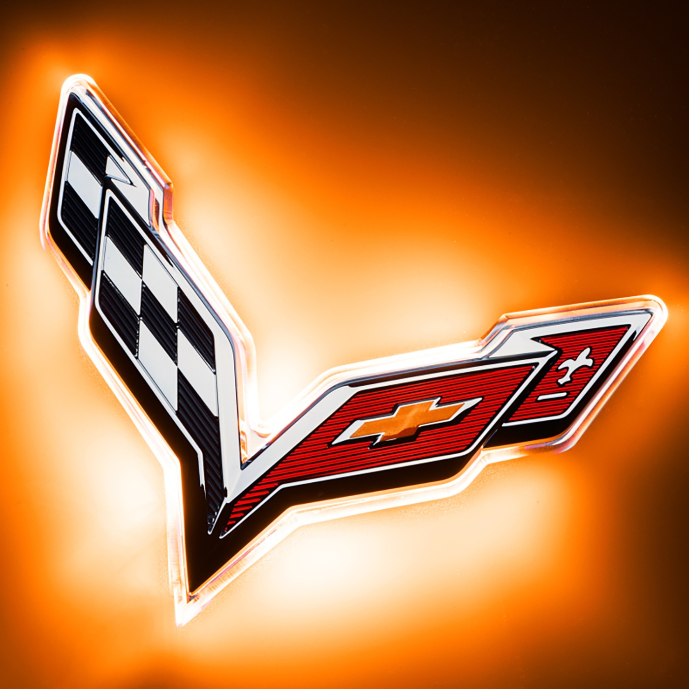 14-19 Oracle Rear Illuminated Emblem - Amber
