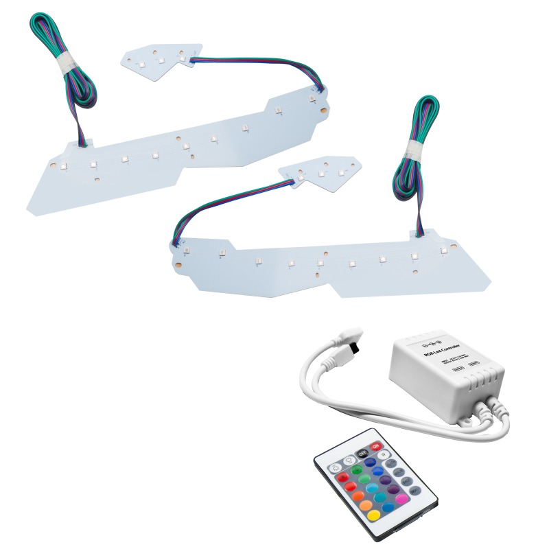 14-19 Oracle Headlight DRL Upgrade Kit ColorSHIFT Simple Controller
