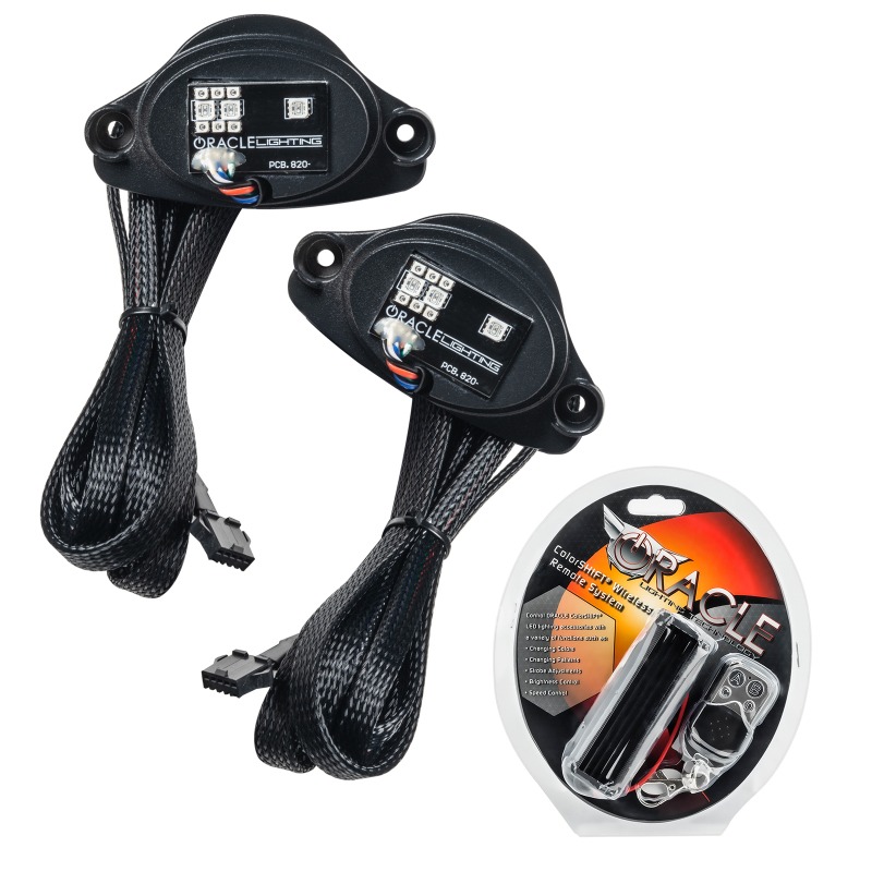 20-21 Oracle Headlight DRL Upgrade Kit RGB-A ColorSHIFT w/ RF Controller
