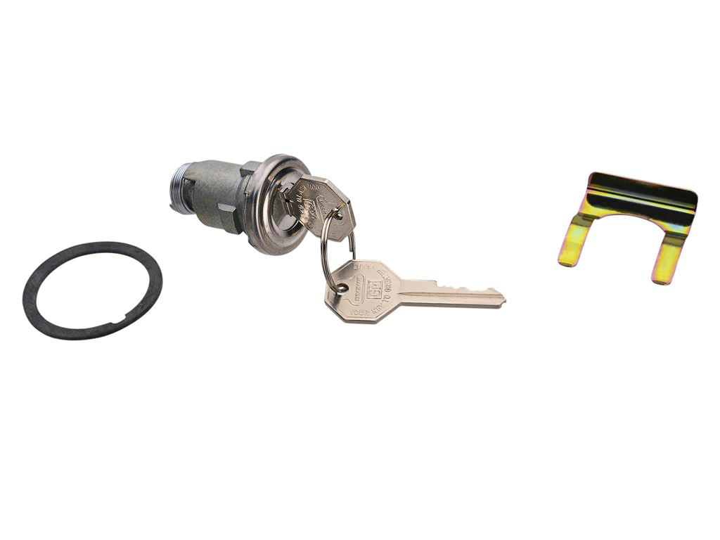 1956-1960 Trunk Lock Cylinder w/Keys (No Tang)