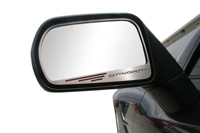 14-19 Outside View Mirror With Auto-Dim Trim Stingray