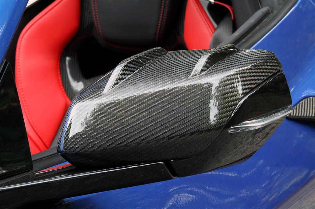 2020-2024 Concept8 Carbon Fiber Mirror Caps - Pair