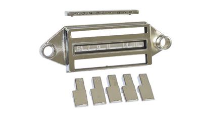 61-62 Radio Face Rebuild Kit