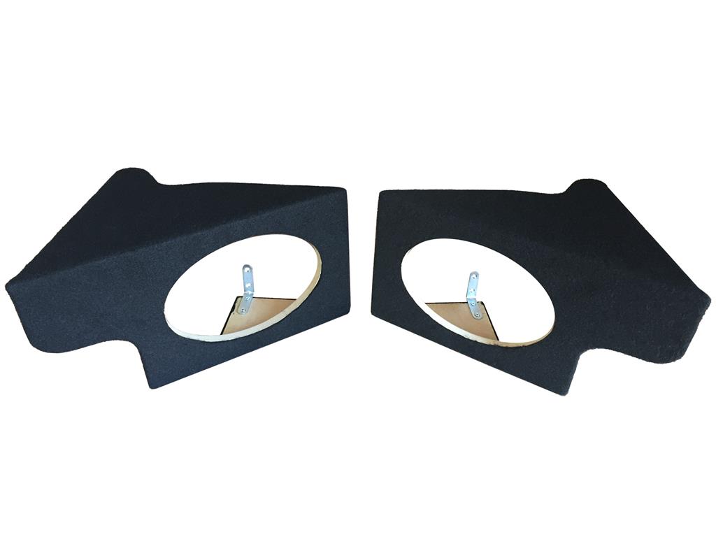 68-75 Conv Rear Speaker Housings w/o Speakers