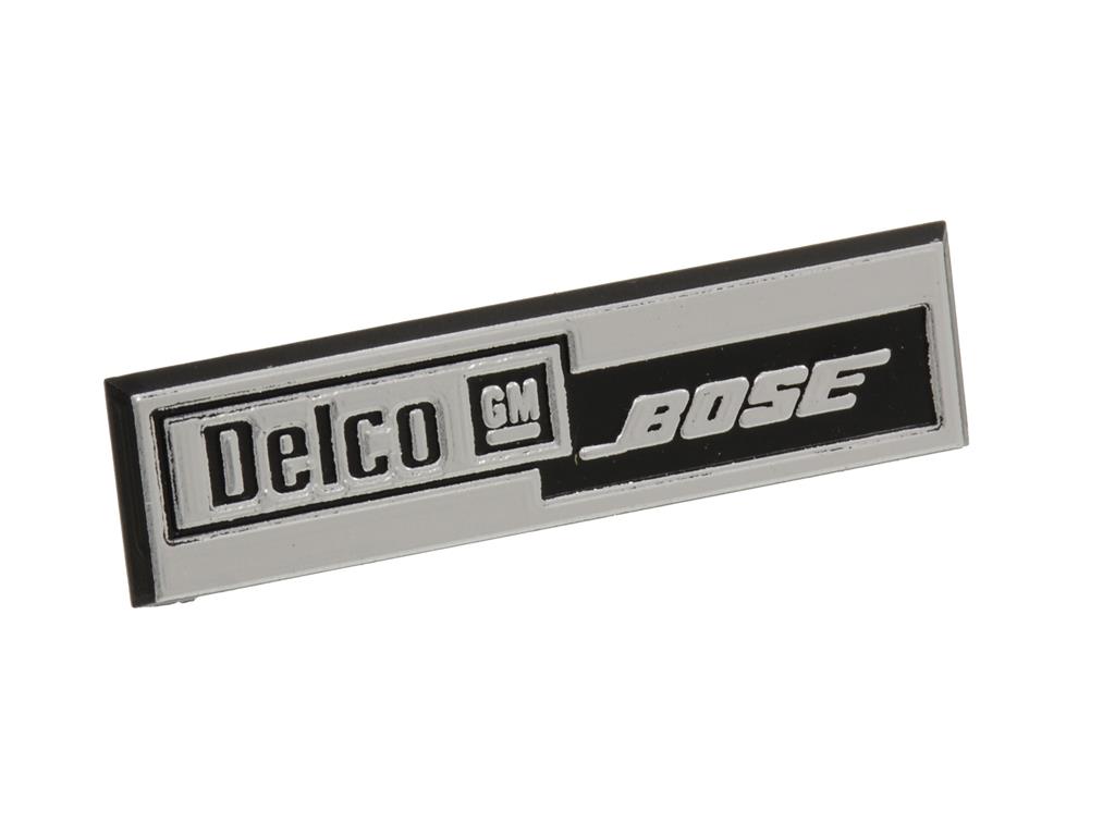 84-89 Bose Speaker Grill Name Plate