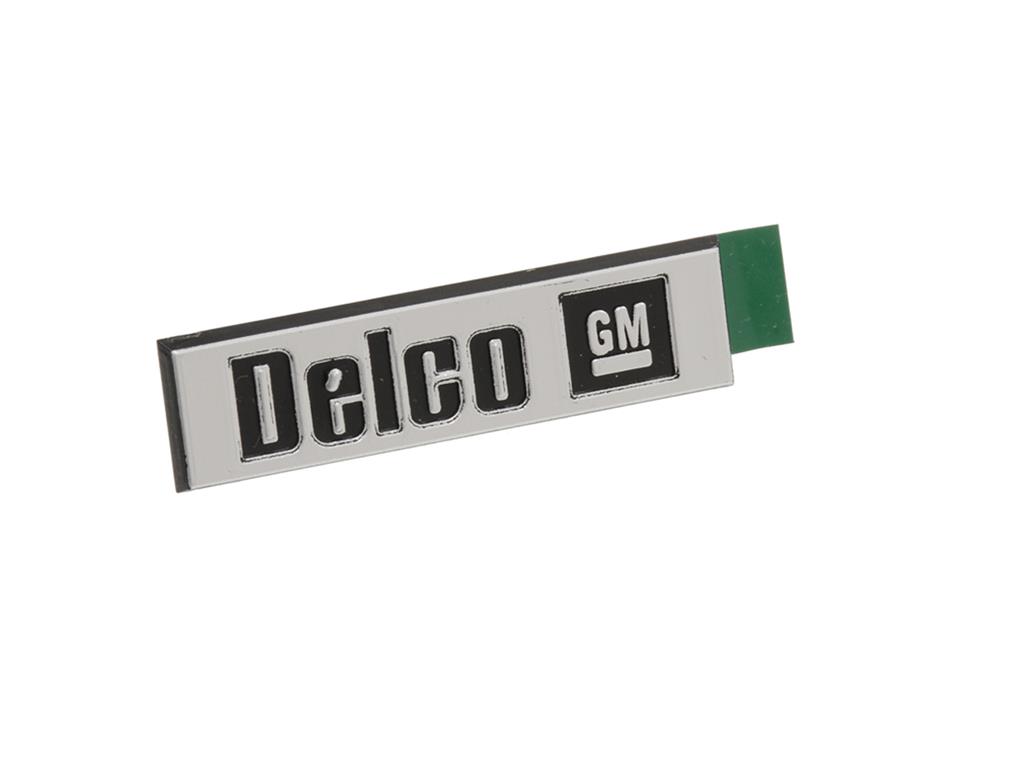 1984-1989 Corvette Delco/GM Speaker Grille Name Plate Emblem - OEM Replacement