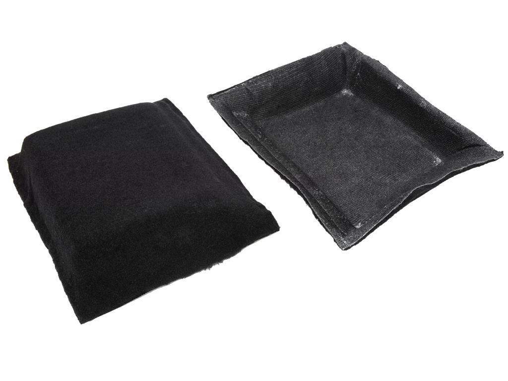 90-93 Front Radio Speaker Cover Carpet - Pair