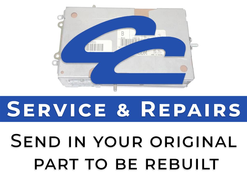 1990-1996 Corvette Bose Receiver Module Restoration Service - Radio Amplifier/CDM Box Rebuild