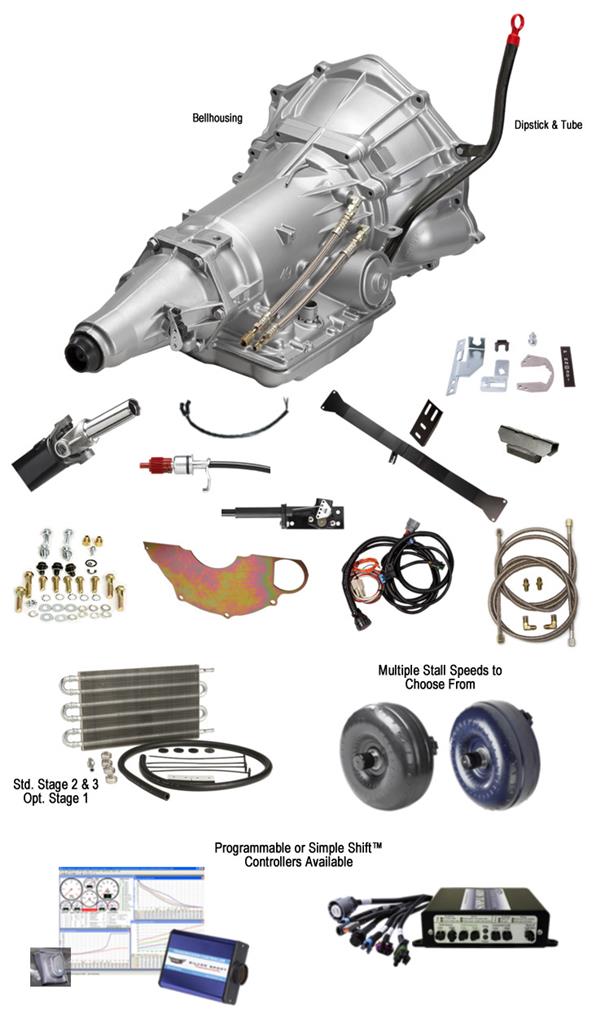 68-82 A41 Auto Transmission Conversion Package (Stage 2)