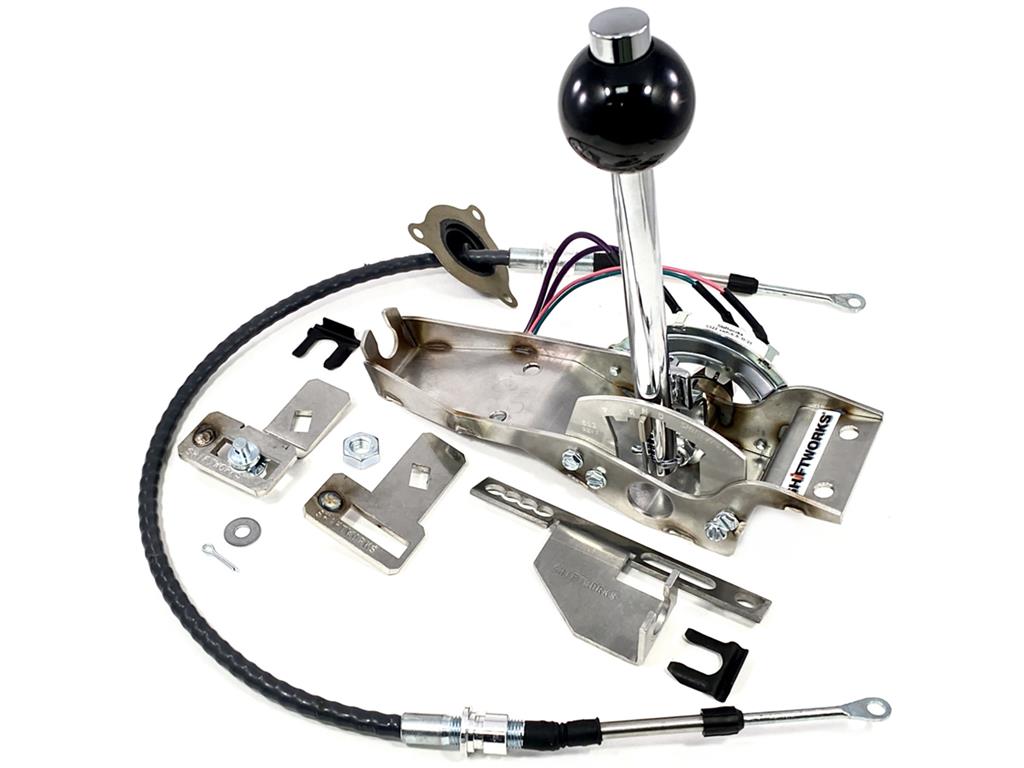 68-76 Shiftworks Automatic Shifter - Regular Shift (TH350, TH400, 700R4, 200R4, 4L60E, 4L70E, 4L80E)
