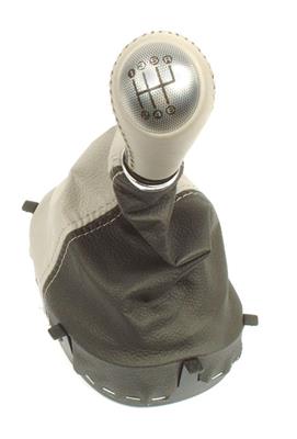 08-13 Two Tone Shifter Knob With Boot - 6 Speed - Factory (ND)