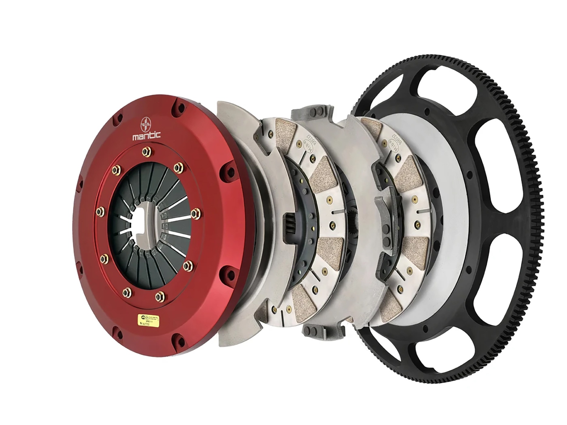 2014-2019 Mantic Twin Disc Clutch Assembly w/Cerametalic Discs