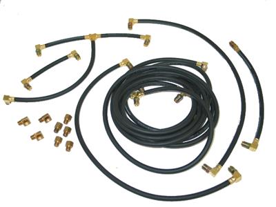 56-62 Power Soft Top / Convertible Top Hose Set