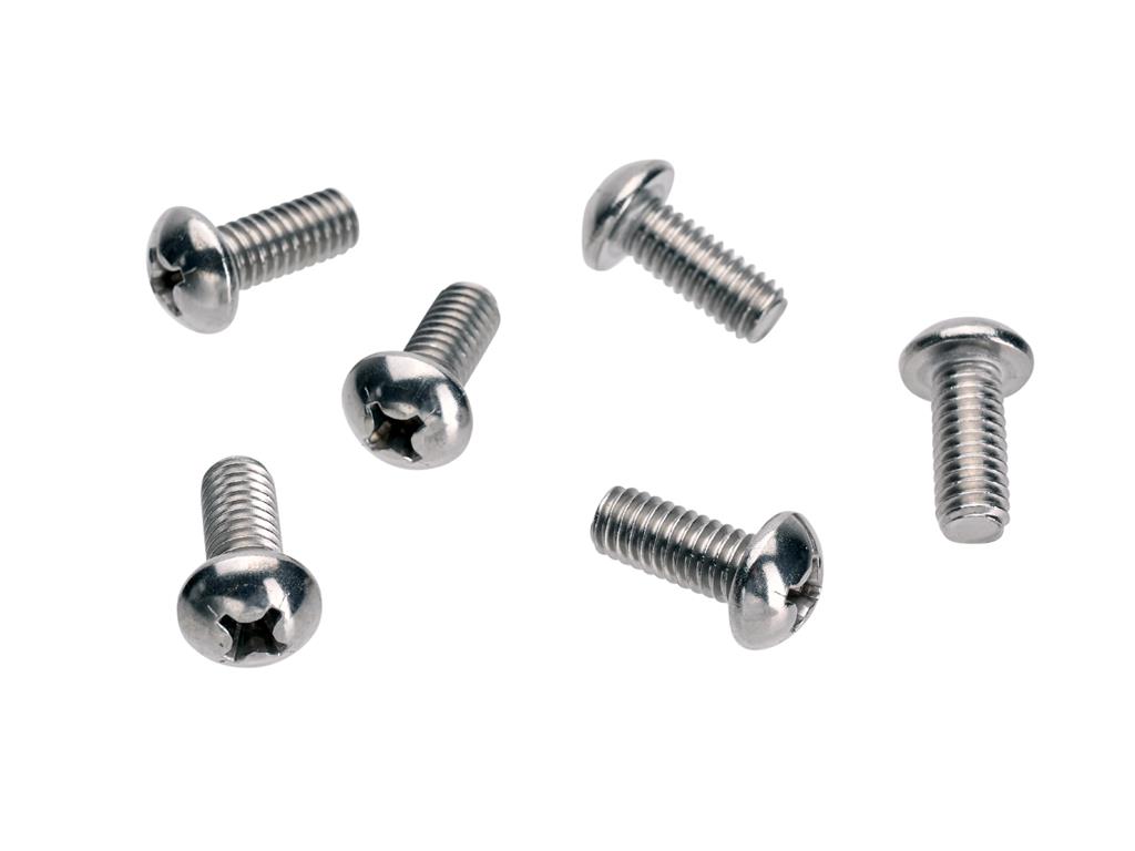 56-58 Conv Top Frame Front Bow to Arm Screw Kit