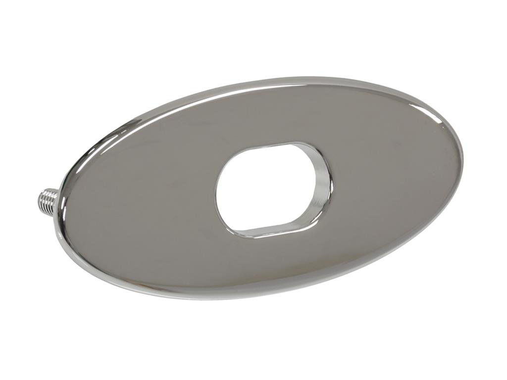 1968-1975 Corvette Convertible Top Rear Bow Latch Chrome Cover